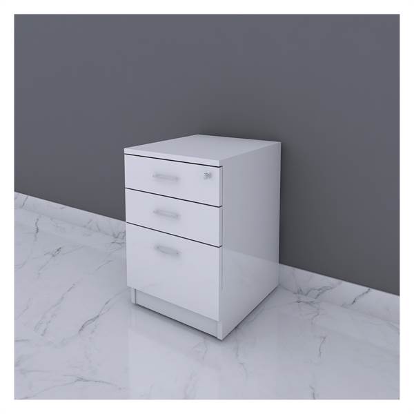 3 Pedestal Drawer Unit